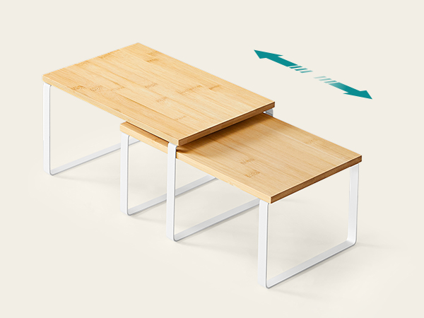 a table with a bent corner and a bent corner.