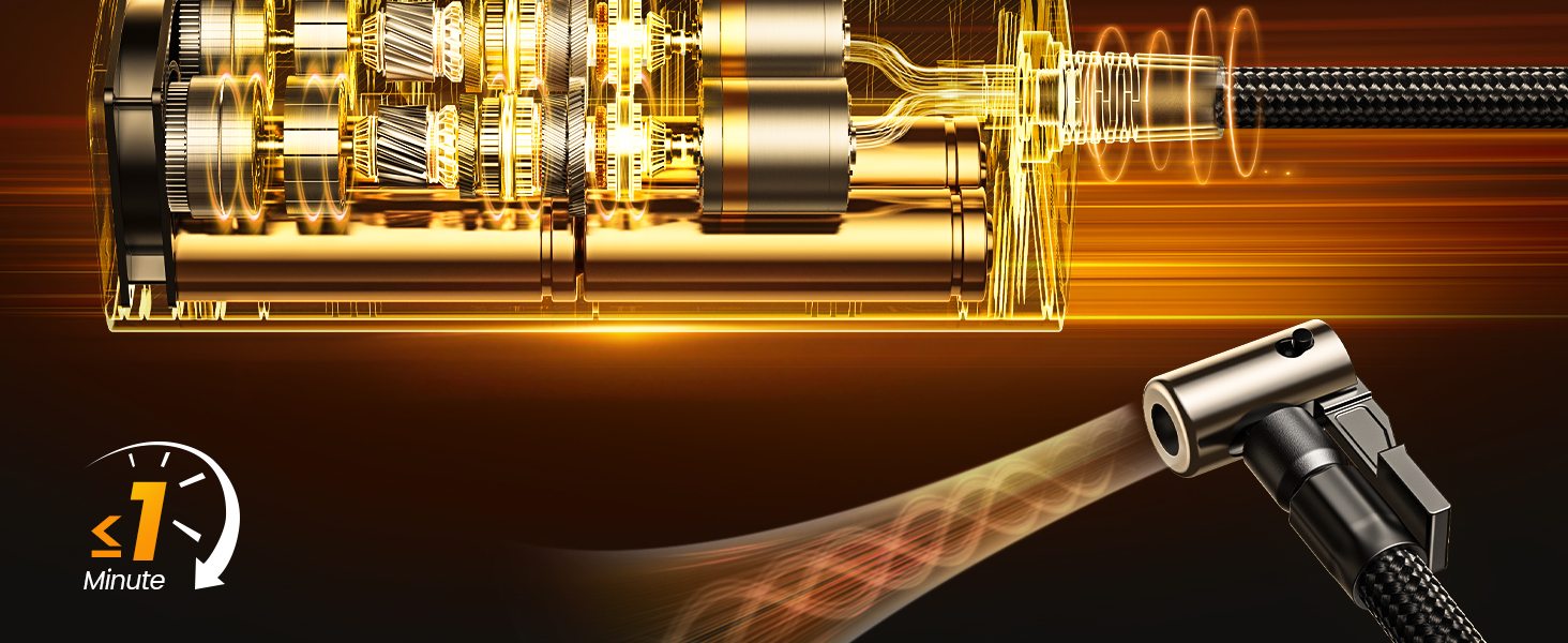 Tire Inflator Portable Air Compressor