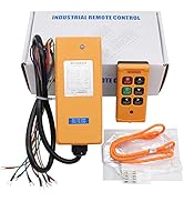 HUIXHAO Wireless Crane Remote Control -6 Button, Corrosion-Resistant, Pressure-Resistant, Reinfor...