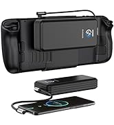 Antank Magnetic Power Bank Compatible with Steam Deck, 16000mAh 45W PD Fast Charging Portable Bat...