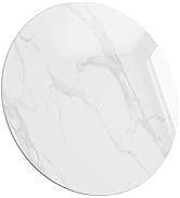 ZL ZELing Round Sintered Stone Table Top 59",Replacement Table Top for Indoor &amp; Outdoor - Heat/Sc...