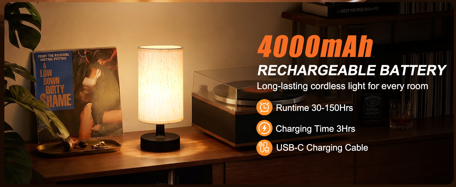 cordless lamp
