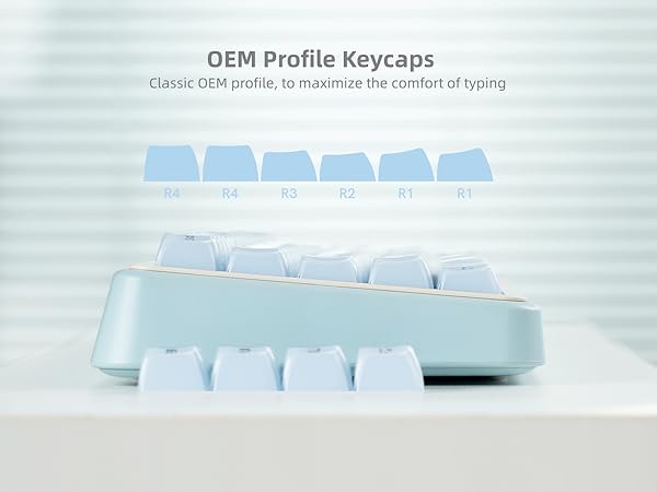 Jelly Keycaps, Mechanical Keyboard for keycaps Set, OEM Profile Clear Key Cap