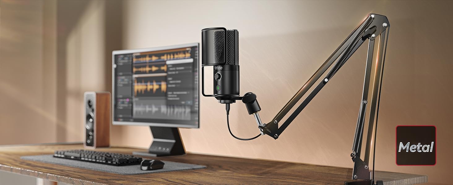 stable metal microphone