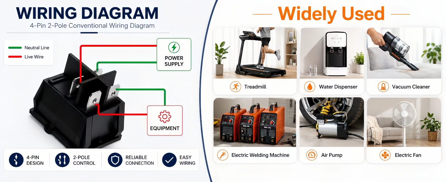 vacuum switch double rocker light switch micro switch on off