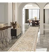 Hallway Washable Runner Rug - 2'6x14 Kitchen Rugs Entryway Rug Runner Vintage Soft Floor Mat Non ...