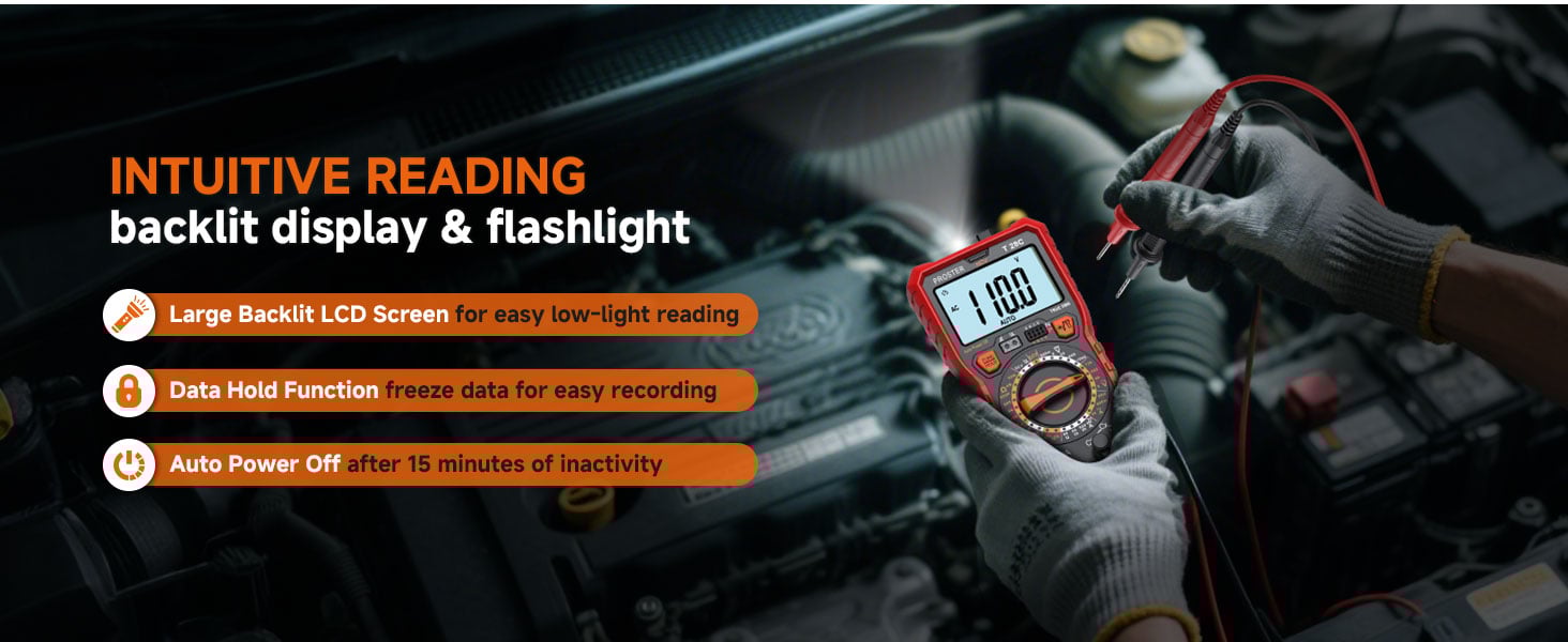 6000count Manual Multimeter