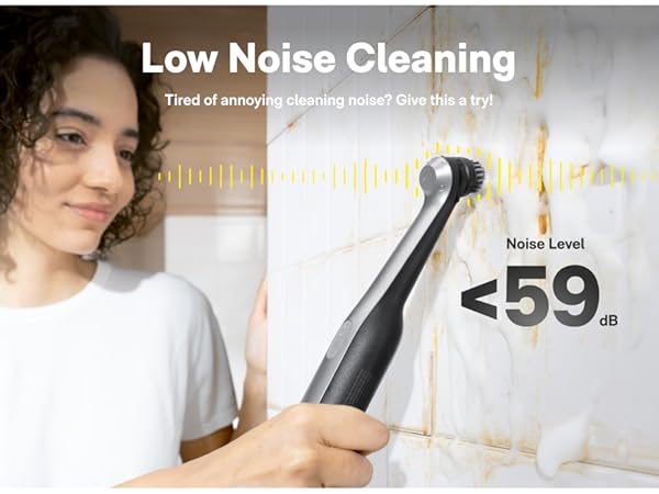 automatic grout cleaner brush