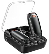 Kesguar Hand Warmers Rechargeable 14000mAh with Charging Case, 2 Pack Electric AI Hand Warmers, M...