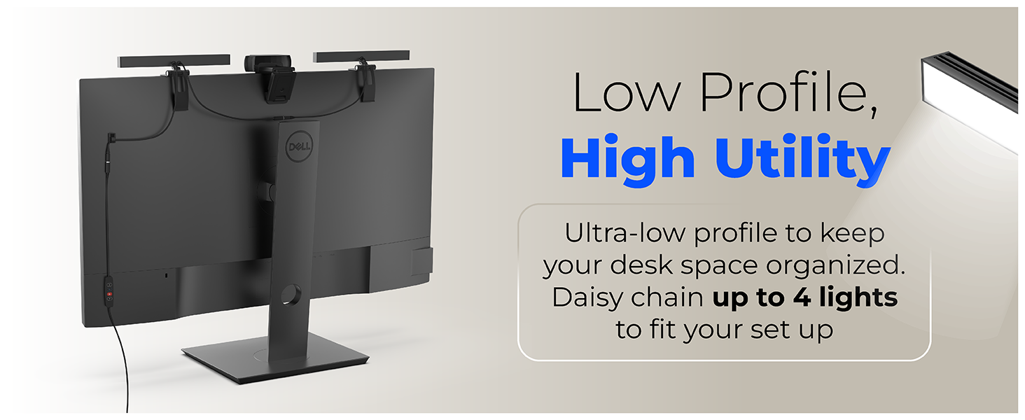 video conference light