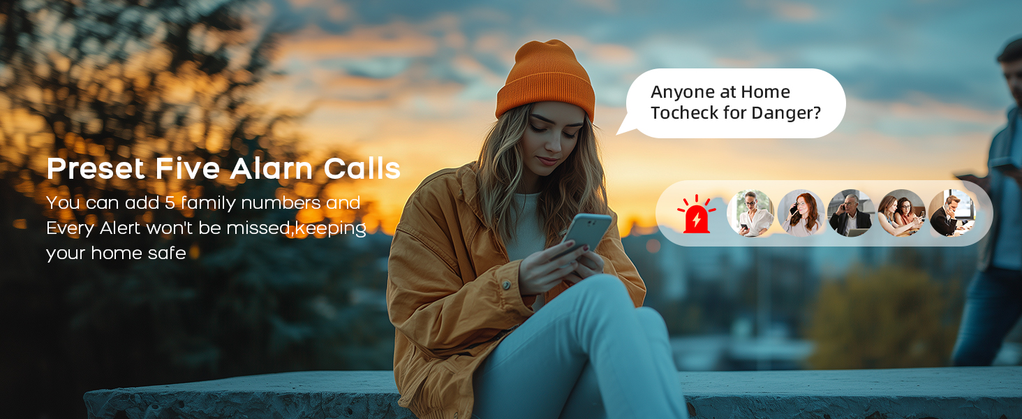 PGST107F HOME SECURITY ALARM SYSTEM