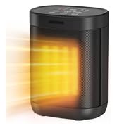 1500W PTC Ceramic Small Space Heaters with Overheating &amp;amp; Tip-Over Protection
