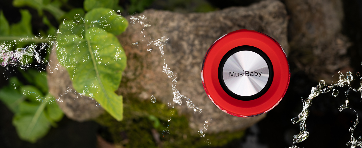 outdoor waterproof speaker splashproof poolside rain use portable 360 sound adventure weatherproof