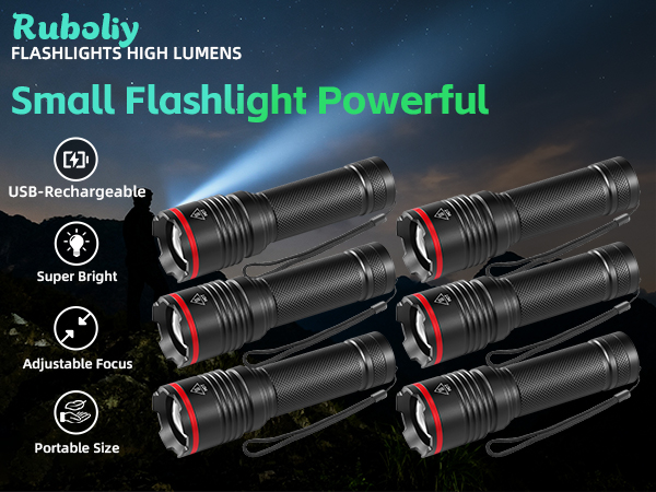 Rechargeable Flashlights-1