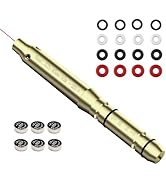 9MM Red Laser Boresighter for Rifle,.375/40SW/.41 Cal End Barrel Laser Sight, Red Dot Laser Barre...