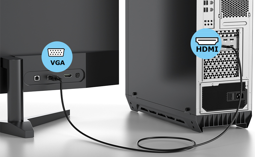 HDMI to VGA Cable
