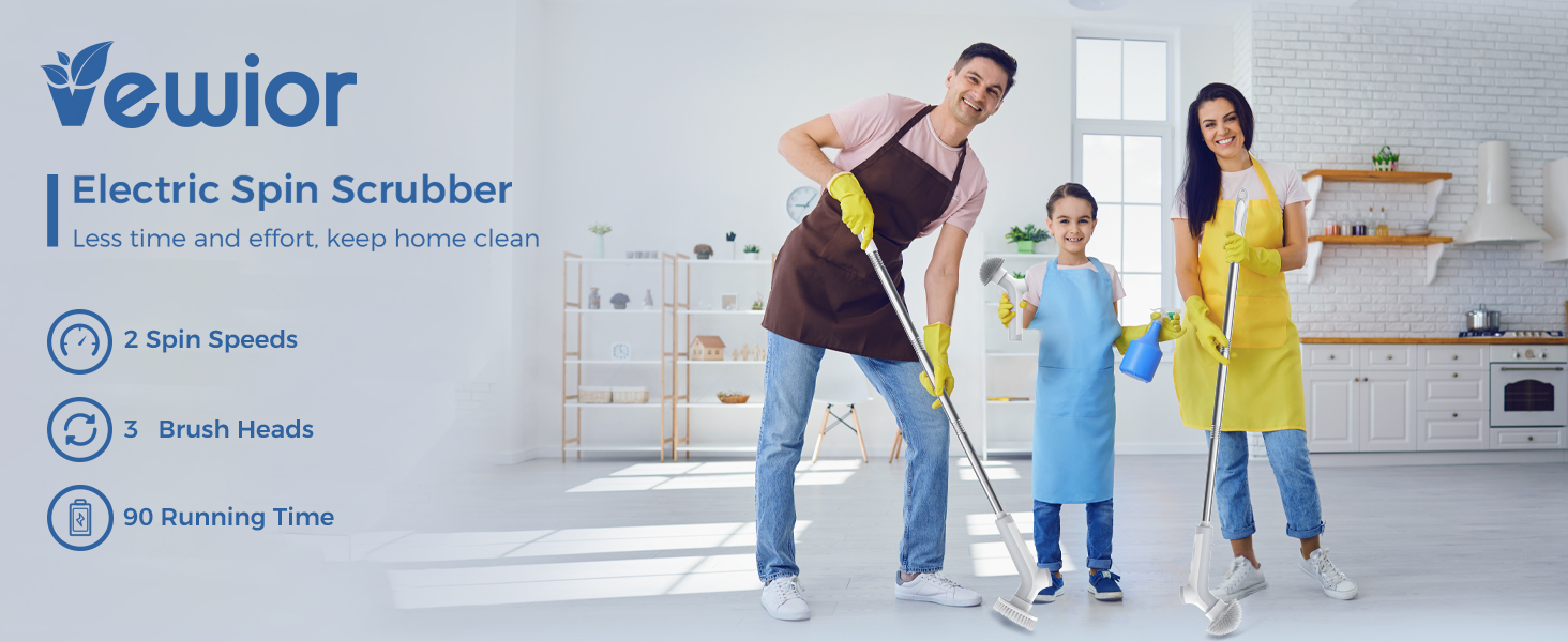 Electric Spin Scrubber Power Scrubber