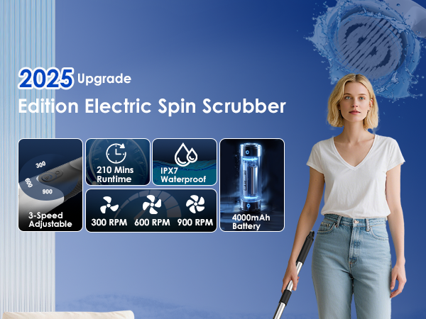 Electric Spin Scrubber