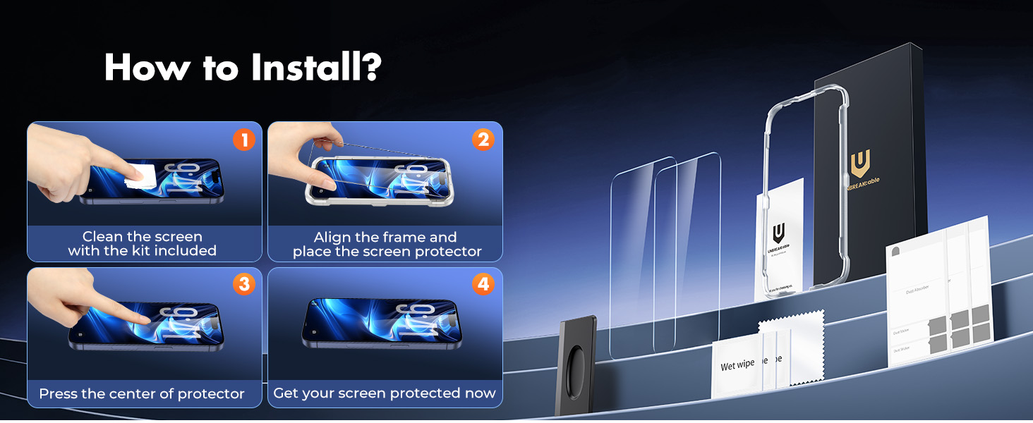 iPhone 17 Pro screen protector