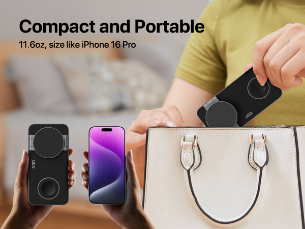 foldable 3 in 1 magnetic wireless charging station