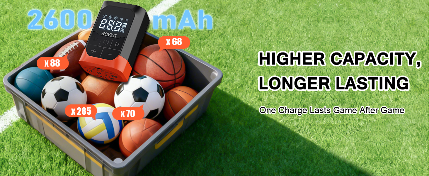 higher capacity, longer lasting