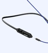 CUZABE Bluetooth Earplug Headphones for Work, Neckband Wireless Ear Plugs Earbuds, 29 dB Noise Re...