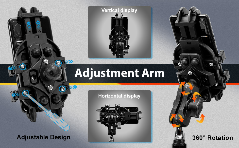 Motorcycle Phone Mount 4