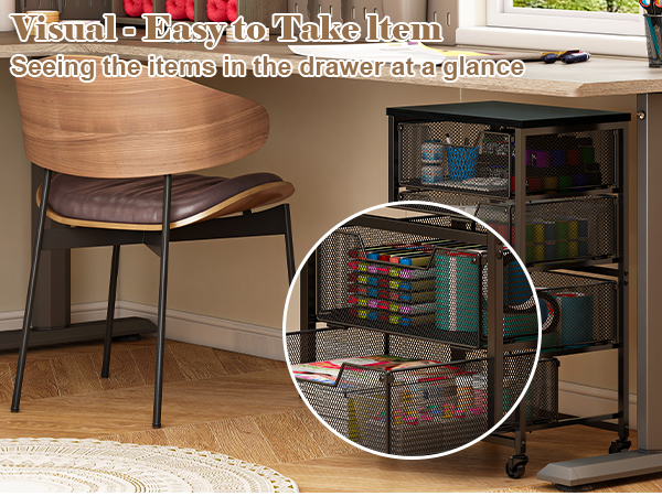 4 drawer storage organizer
