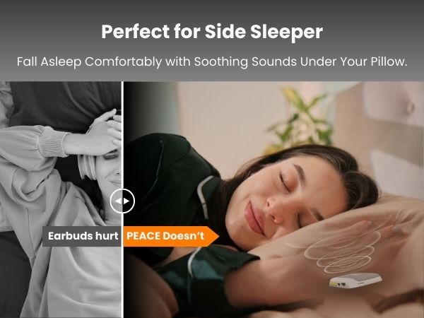 Under pillow speaker bluetooth to play white noise sleep sound machine relaxation sound