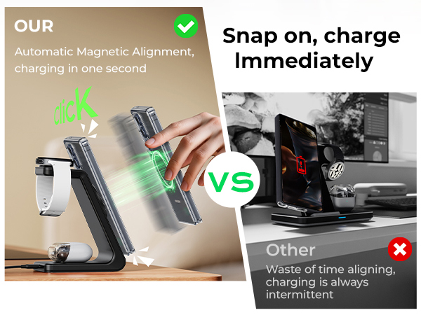 Magnetic Wireless Charger for Samsung