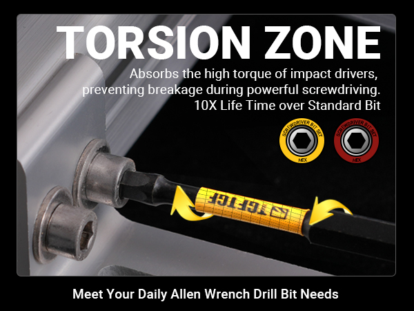 allen wrench drill bit set