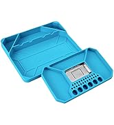 DURATECH 2-Piece Silicone Tool Tray, Premium Non-Slip Flexible Tool Organizer with Magnetic Tray,...
