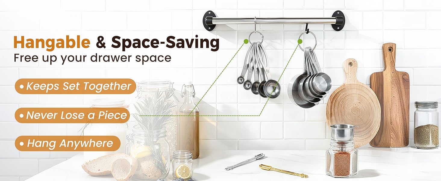 Measuring Cups and Spoons Set