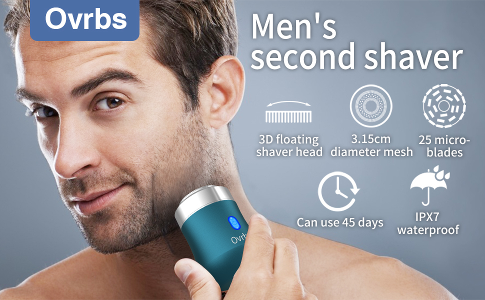 Mini Portable Shaver Portable Travel Razor Mini Electric Razor