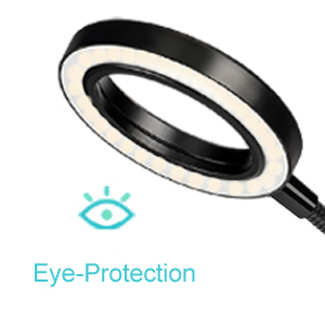 Eye protection table lamp