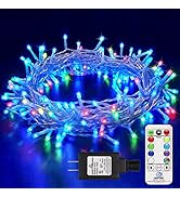 Hopolon Pastel String Lights,43ft 96LED RGB Color Change Easter Pastel Lights,51 Modes Fairy Ligh...