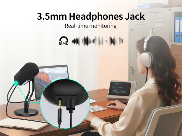 real time monitoring microphone