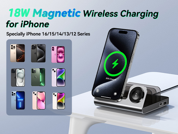 magnetic wireless charging for iphone
