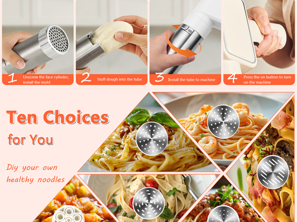 Cordless Automatic Noodle Machine