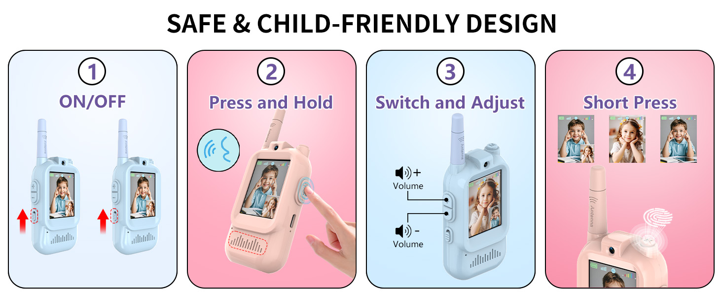 Video Walkie Talkies for Kids