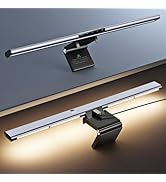 Syrinx 16.7" Monitor Light Bar with 3000K Warm Backlight, Asymmetric Eye-Care LED Screen Lamp, No...