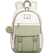 MOMUVO Backpacks for Women Teen Girls,15.6 Inch Laptop School Backpack