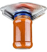 Upgraded Stainless Steel Jar Opener for Seniors, Under Cabinet Jar Openers for Weak Hands, Jar Li...