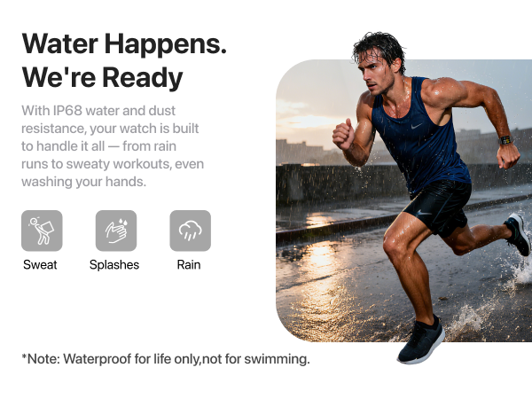 IP68 Waterproof smart watch