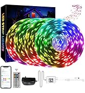 LED Lights for Bedroom 100 FT(4 Rolls), QZYL LED Strip Lights with App Control, Sync to Music 505...