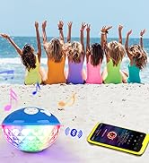 pool speaker with light