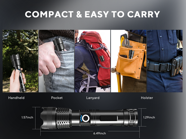 small flashlights powerful