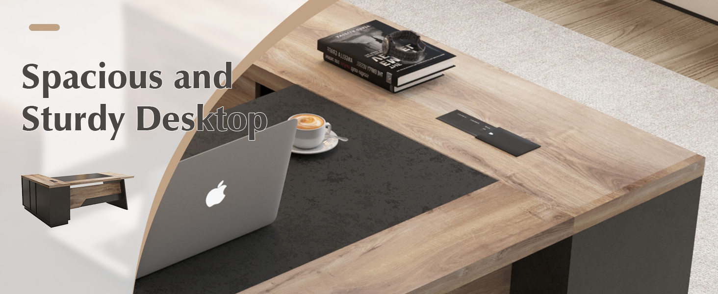 large office desk