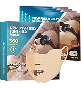 Easilydays Golf Sunscreen Patch Outdoor Activities, UV Protection Face Patch, Hydrating Gel Cool ...