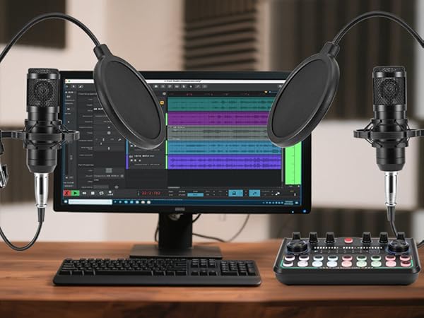 podcast equipment bundle, blue yeti microphone, podcast microphone, gaming equipment, podcast
